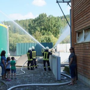 Brandschutzübung Landwirtschaftszentrum Eichhof