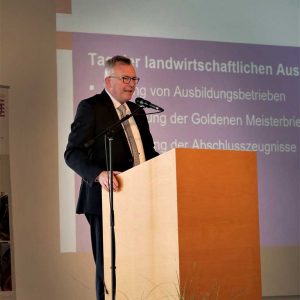 Andreas Sandhäger, Direktor des Landesbetrieb Landwirtschaft Hessen (LLH)