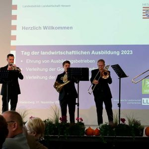 Musiker der Blechbläserformation Kassel Brass
