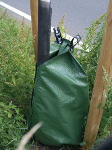Bewässerungssack mit Reißverschluß (am Baum befestigt)