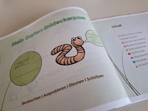 Garten-Entdeckerpass – ein Mitmachheft für Kinder im Grundschulalter
